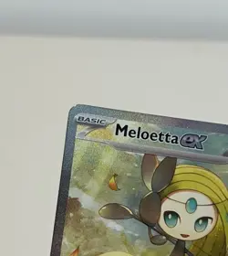 Pokemon TCG Meloetta EX 167/086 Black Bolt SIR LP (Lightly Played) - Image 2