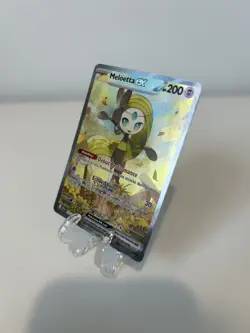 Pokemon TCG Meloetta EX 167/086 Black Bolt SIR LP (Lightly Played) - Image 4