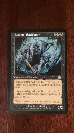 Zombie Trailblazer Torment EX/LP 89/143 MTG Magic the Gathering Uncommon Black - Image 3