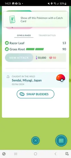 Pokemon Go Shiny Formantis - Image 2