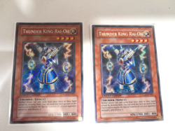 Thunder King Rai-oh x2 - YG02 Limited Secret Rare Promo Yugioh card - Image 1