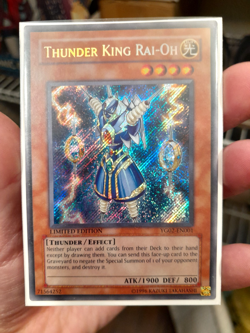 Thunder King Rai-oh x2 - YG02 Limited Secret Rare Promo Yugioh card - Image 2