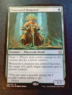 Venerated Rotpriest - ONE 192 - Near Mint Rare - MTG Phyrexia: All Will be One - Image 2