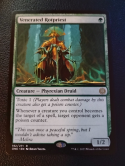 Venerated Rotpriest - ONE 192 - Near Mint Rare - MTG Phyrexia: All Will be One - Image 3