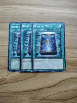 Yu-Gi-Oh! - Book Of Moon 3X - Full Playset - Image 1