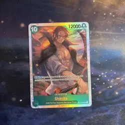 ONE PIECE - SHANKS - OP13-028 - SUPER RARE - ENGLISH - OP13 - NEW - Image 2