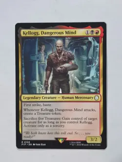 Kellogg, Dangerous Mind - Universes Beyond: Fallout OIP NM - MTG - Image 1