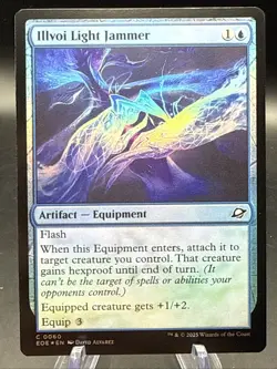 MTG Edge of Eternities *FOIL* C Illvoi Light Jammer #0060 - Image 1