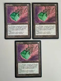 3x Delif's Cube - MTG - Fallen Empires - ENGLISCH - ©1994 NM/NM/LP Rare - Image 1