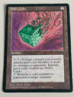 3x Delif's Cube - MTG - Fallen Empires - ENGLISCH - ©1994 NM/NM/LP Rare - Image 3
