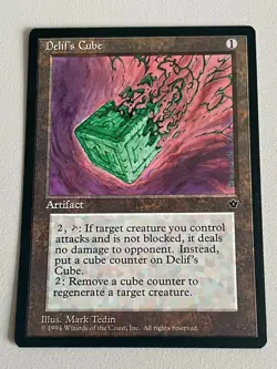 3x Delif's Cube - MTG - Fallen Empires - ENGLISCH - ©1994 NM/NM/LP Rare - Image 5
