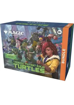 MTG TMNT Bundle Sealed Teenage Mutant Ninja Turtles 9 Boosters + Foil Promo - Image 1