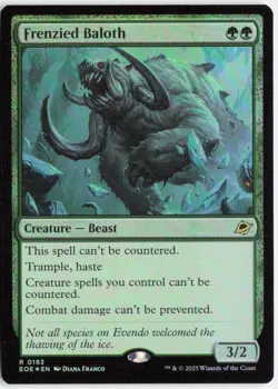 Frenzied Baloth Foil R Edge of Eternities 183 LP-NM - Image 1