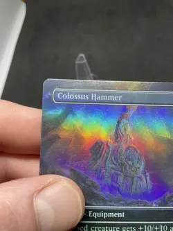 Colossus Hammer (Borderless) Commander: the Lost Caverns of Ixalan Foil 0110 - Image 3