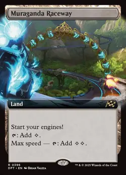 [MTG] Muraganda Raceway (Foil) (Extended Art) (0396) (DFT) NM - Image 1