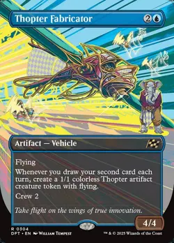 [MTG] Thopter Fabricator (Foil) (Extended Art) (0304) (DFT) NM - Image 1