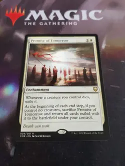 Mtg. 4x Promise of Tomorrow. Commander Legends. Nm - Image 1