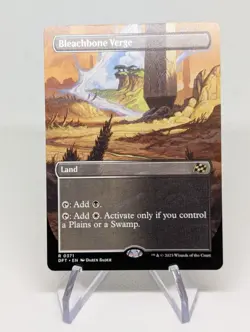 Bleachbone Verge BORDERLESS - MTG Magic the Gathering - Aetherdrift - Image 1