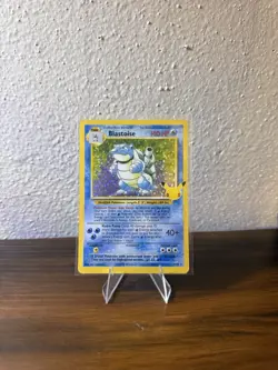 Pokemon TCG Blastoise Holo Rare Card 2/102 Celebrations Classic Collection NM - Image 1