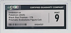 🔥Umbreon ex CGC 9 Mint SVP-176 Black Star Promo 2025 Pokemon Slab🔥 - Image 3