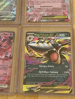 Pokemon Set 9 Holo Karten Fatale Flammen Deutsch NM Pokemon - Image 4