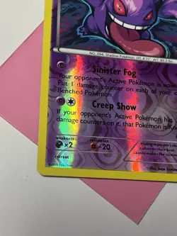 Gengar 35/83 Pokemon Generations Reverse Holo NM Near Mint - Image 4