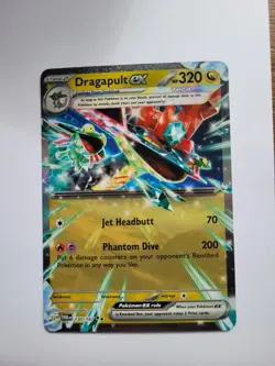 Pokemon Twilight Masquerade Dragapult ex Holo 130/167 EX Tera - Image 1