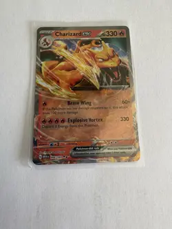 Charizard ex 006/165 Double Rare Holo 330 HP Pokemon TCG Scarlet & Violet 151 - Image 2