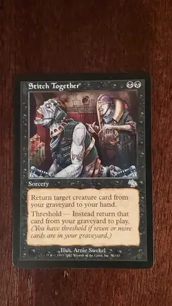 Stitch Together Judgment EX/LP 72/143 MTG Magic the Gathering Sorcery Uncommon - Image 5
