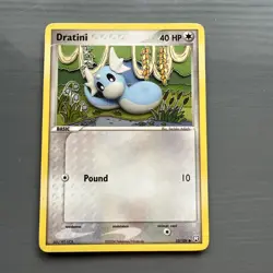 Pokemon Card DRATINI 52/109 Common 2004 EX TEAM ROCKET RETURNS - Image 1