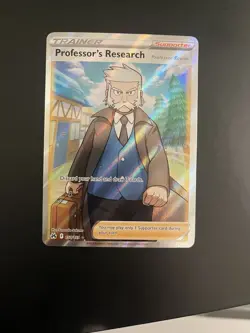 Professor's Research (Professor Rowan) 150/159 Crown Zenith Full Art Holo - Image 1