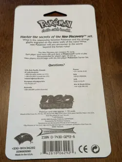 Pokemon Neo Discovery Smeargle Blister Booster Pack English 2001 - Image 4