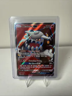 Heatran GX (Full Art) 216/236 SM - Unified Minds Ultra Rare Pokemon Card - Image 1