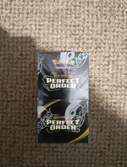 Pokemon TCG Perfect Order Half Booster Box Factory Sealed 18 Packs - Image 1