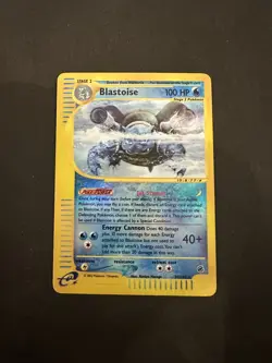 Blastoise 37/165 Reverse Holo- 2002 Expedition Base Set- Pokemon-NM-Clean Holo - Image 1