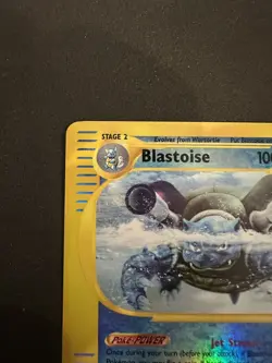Blastoise 37/165 Reverse Holo- 2002 Expedition Base Set- Pokemon-NM-Clean Holo - Image 3