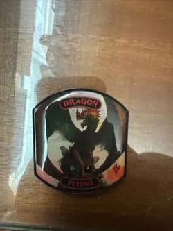 MAGIC THE GATHERING MTG RELIC TOKENS LINEAGE LOT OF 4 Dragon Flying, Storm, Ooz - Image 5