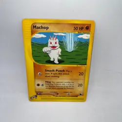 Machop 74/144 Common Skyridge Pokemon Heavily Played - Image 1