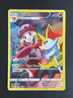 Pokemon Braixen Tg01/Tg30 Swsh12: Sword & Shield-Silver Tempest - Image 1