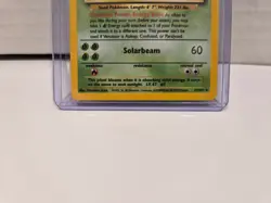 Venusaur Holo Rare 15/102 Base Set Unlimited 1999 Vintage Pokemon Card MP - Image 5