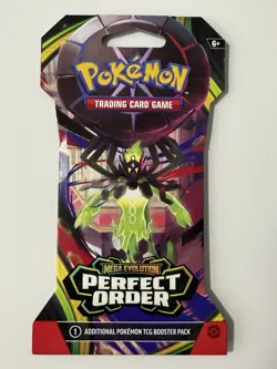 (VERY HEAVY)🔥 31.86g Pokemon Perfect Order Sleeved Booster Pack Factory Sealed✅ - Image 2