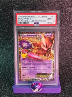 PSA 10 Mewtwo EX #54 Pokemon Celebrations - Image 1