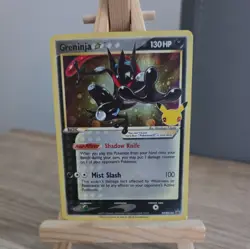 Pokemon Greninja Celebrations Gold Star SWSH144 25th NM - Image 3