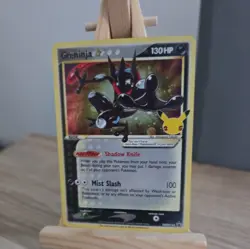 Pokemon Greninja Celebrations Gold Star SWSH144 25th NM - Image 4