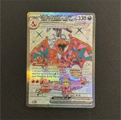 Charizard EX 215/197 Obsidian Flames Holo Pokemon TCG Card English - Image 1