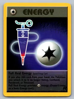 Pokemon Full Heal Energy Uncommon Team Rocket 81/82 LP - Image 1