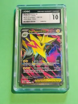 Mega Manectric ex 158/132 Ultra Rare Holo Mega Evolution Pokemon Card - Image 1
