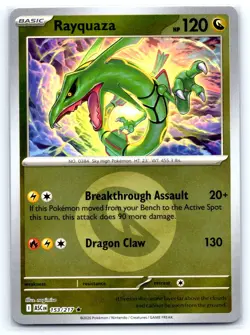 Pokemon Rayquaza (Energy Symbol ) ME: Ascended Heroes ASC Reverse Holo 153/217 N - Image 1