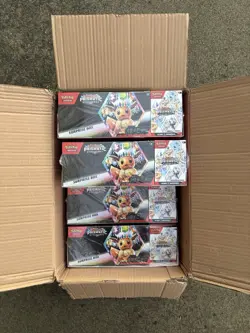 Pokemon Prismatic Evolutions Surprise Box 2-Pack Sam's Club Exclusive English - Image 1