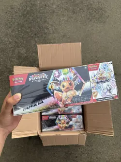 Pokemon Prismatic Evolutions Surprise Box 2-Pack Sam's Club Exclusive English - Image 2